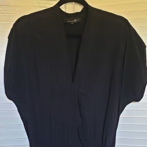 ISABEL MARANT Black Silk Short Dress